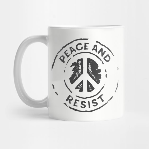 Peace and Resist - 2018 Midterm Elections by directdesign